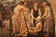 Piero della Francesca The Death of Adam, detail of Adam and his Children Spain oil painting artist